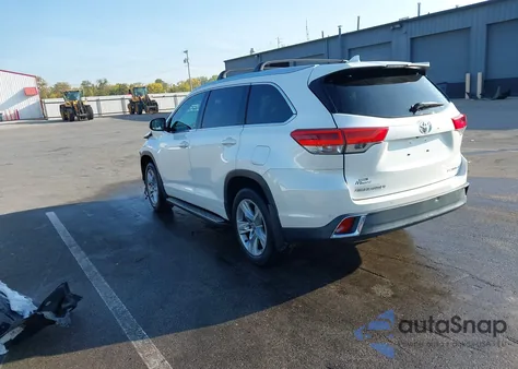 2017 Toyota Highlander Limited/Ltd Platinum из США, поврежденный, VIN 5TDDZRFH1HS375302